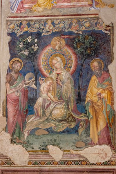 Urbino, Oratorio di San Giovanni door Lorenzo da  Sanseverino