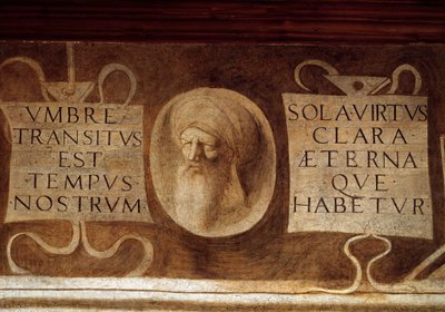 Detail van de Maximes door Giorgione