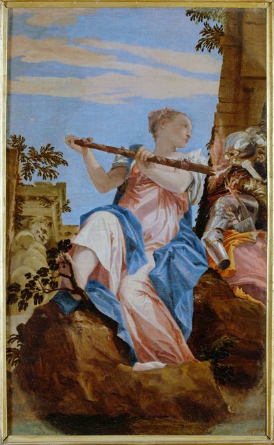 Allegorie op de vrede (schilderij op doek) door (1528-88) Veronese
