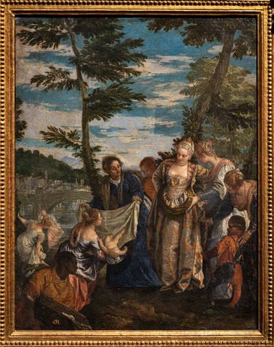 Vondst van Mozes door (1528 88) Veronese