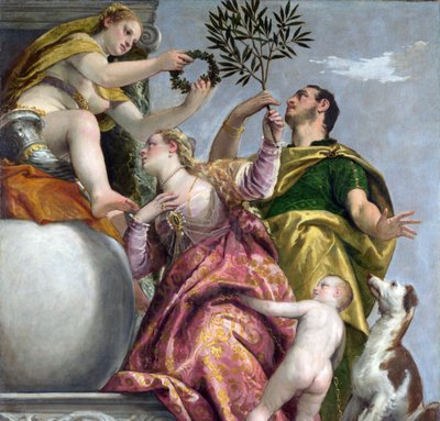 Gelukkige Unie (De Allegorie van de Liefde), c.1575 door (1528 88) Veronese