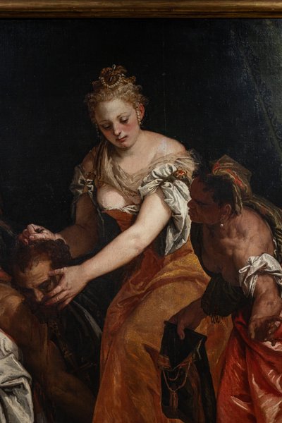 Judith met het hoofd van Holofernes (detail) door (1528 88) Veronese