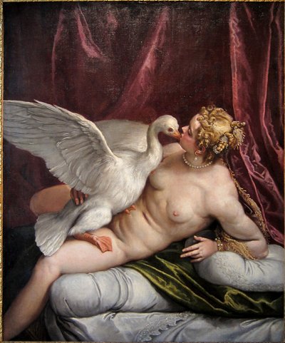 Leda en de Zwaan door Veronese