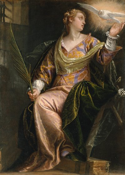 Sint Catharina van Alexandrië in de Gevangenis door Veronese