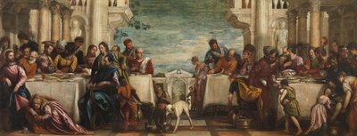 Avondmaal in het huis van Simon door Veronese