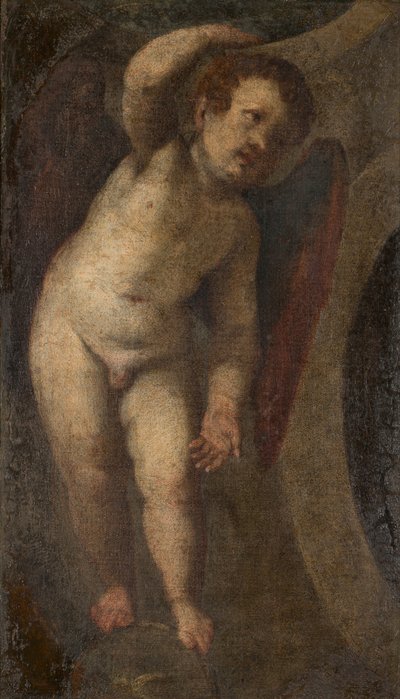 Een staande putto door Veronese