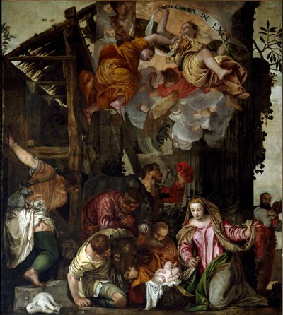 Aanbidding van de herders door Veronese