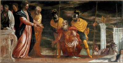Jezus en de centurion van Kafarnaüm door Veronese