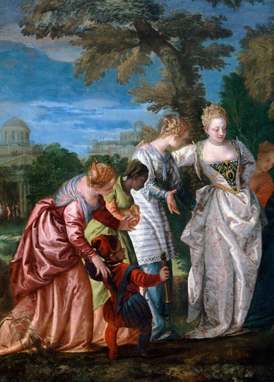 Mozes gered uit het water door Paolo Veronese door (1528 88) Veronese