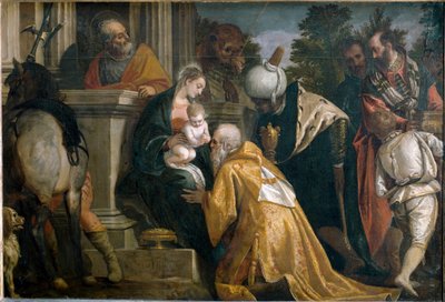 De Aanbidding der Wijzen door Veronese