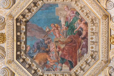 Venetië verdeelt eerbewijzen door (1528 88) Veronese