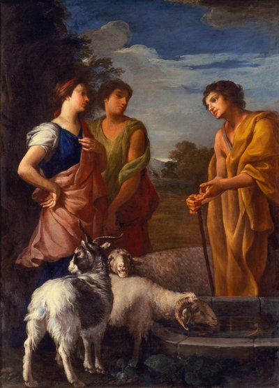 De Ontmoeting van Jakob en Rachel bij de Bron door Imperiali