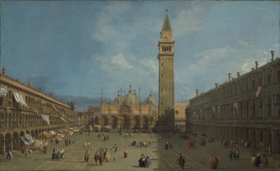 Piazza San Marco door Canaletto