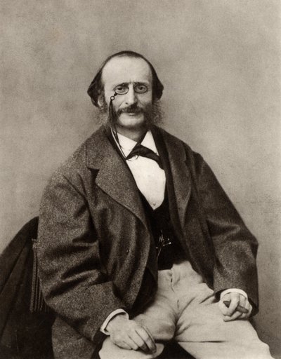 Jacques Offenbach (1819-1880) geboren Jakob Levy Eberst Offenbach in Keulen. Duits-geboren Franse opera-comique componist en dirigent door (1820 1910) Nadar