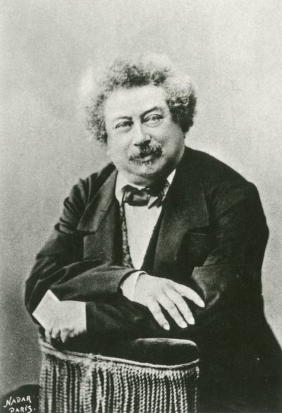 Portret van Alexandre Dumas door (1820 1910) Nadar