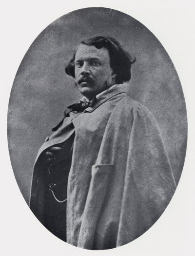 Gaspard Felix Tournachon (Nadar), genomen door zichzelf (zwart-wit foto) door Nadar