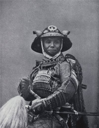 De leider van de eerste Japanse missie naar Europa (zwart-wit foto) door Nadar