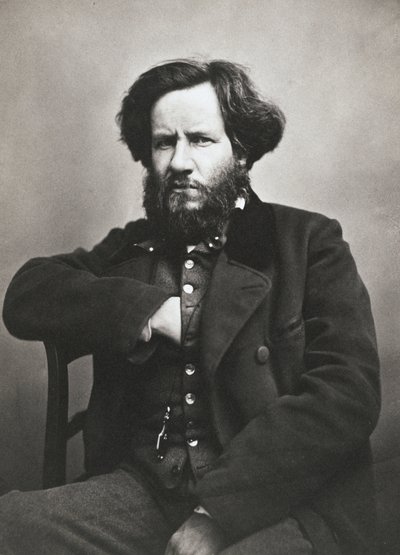 Auguste Luchet (1806-1872), Engels toneelschrijver, journalist, romanschrijver en schrijver door Nadar door Nadar