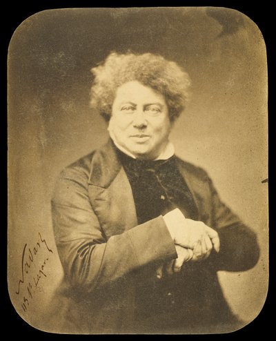 Portret van Alexandre Dumas door Nadar