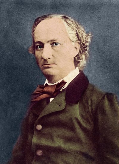 Portret van Charles Baudelaire (Parijs) door Nadar