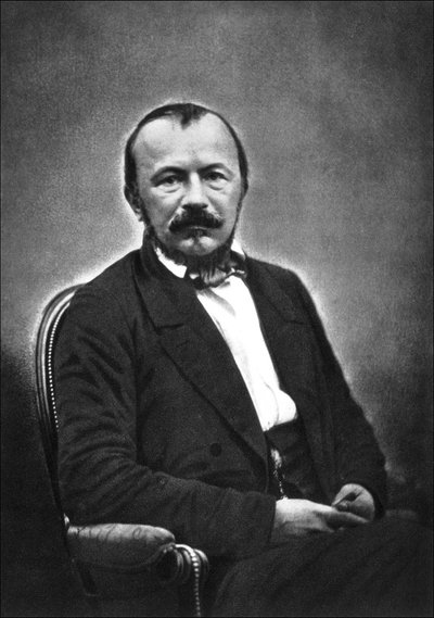 Portret van Gerard de Nerval door Nadar