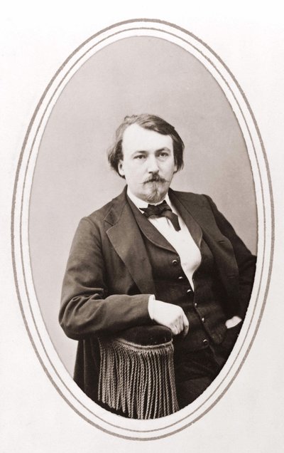 Portret van Gustave Doré (1832-1883) door Nadar circa 1865. door Nadar