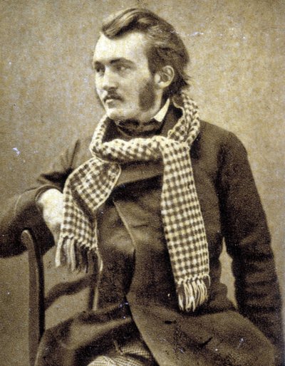 Portret van Gustave Doré (1832-1883) - foto door Nadar door Nadar