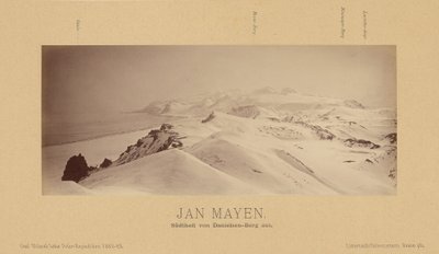 Jan Mayen, zuidelijk deel van Danielsen-Berg. door (Linienschiffs Lieutenant) Richard Basso