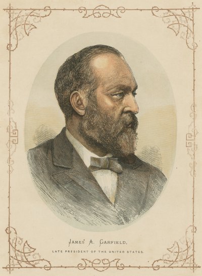 James A Garfield, 20e President van de Verenigde Staten door (after) American School
