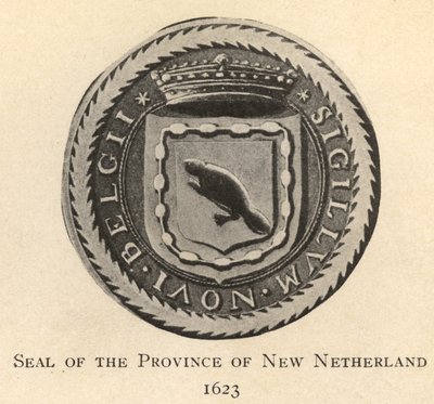 Zegel van de Provincie Nieuw-Nederland door (after) American School