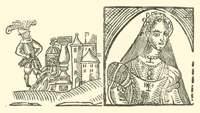 Illustratie voor The Roxburghe Ballads (houtsnede) door (after) English School
