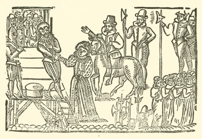 Illustratie voor The Roxburghe Ballads (houtsnede) door (after) English School