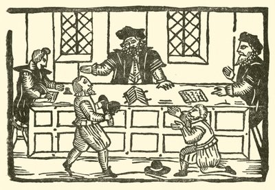 Illustratie voor The Roxburghe Ballads door (after) English School