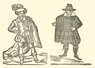 Illustratie voor The Roxburghe Ballads door (after) English School