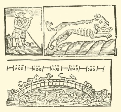 Illustratie voor The Roxburghe Ballads door (after) English School
