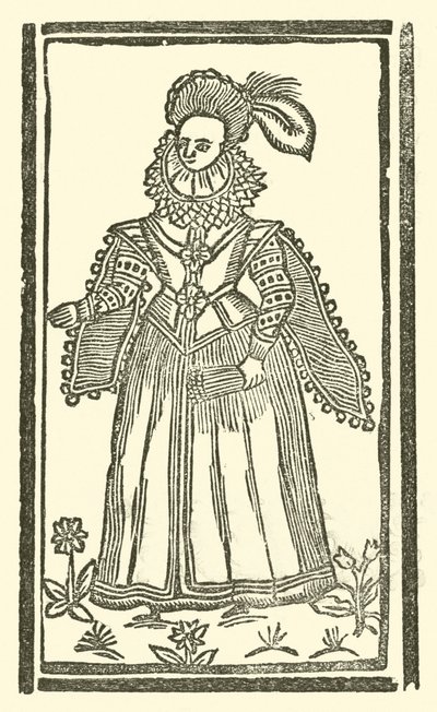Illustratie voor The Roxburghe Ballads door (after) English School