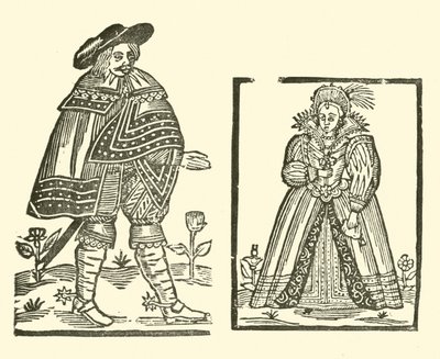 Illustratie voor The Roxburghe Ballads door (after) English School