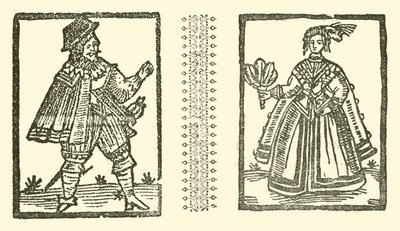 Illustratie voor The Roxburghe Ballads door (after) English School