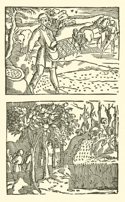 Illustratie voor The Roxburghe Ballads door (after) English School