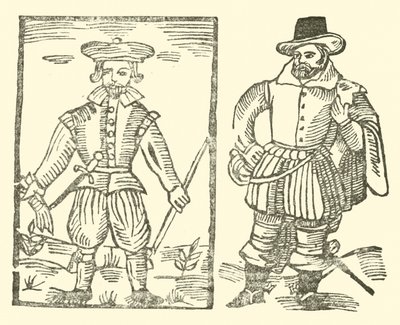Illustratie voor The Roxburghe Ballads door (after) English School