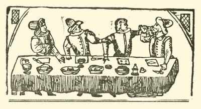 Illustratie voor The Roxburghe Ballads door (after) English School