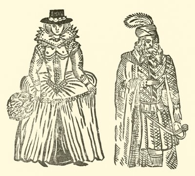 Illustratie voor The Roxburghe Ballads door (after) English School