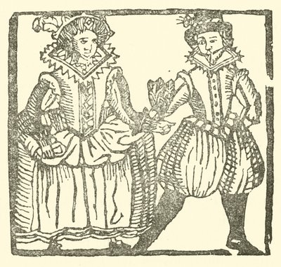 Illustratie voor The Roxburghe Ballads door (after) English School