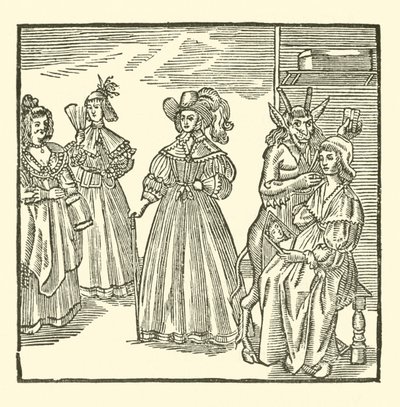 Illustratie voor The Roxburghe Ballads door (after) English School