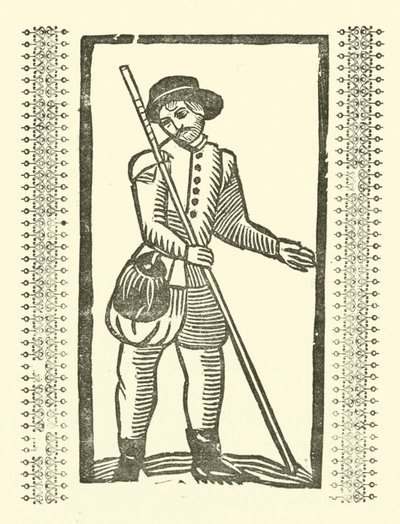 Illustratie voor The Roxburghe Ballads door (after) English School