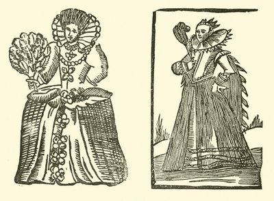 Illustratie voor The Roxburghe Ballads (houtsnede) door (after) English School