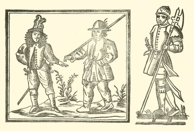Illustratie voor The Roxburghe Ballads door (after) English School