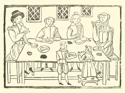 Illustratie voor The Roxburghe Ballads door (after) English School