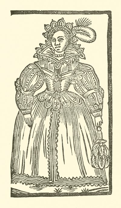 Illustratie voor The Roxburghe Ballads door (after) English School