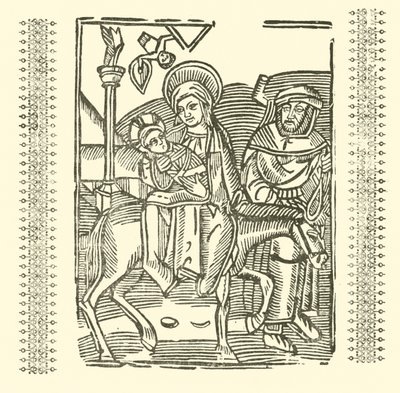 Illustratie voor The Roxburghe Ballads door (after) English School